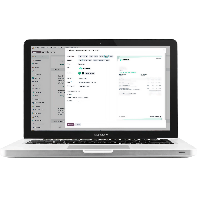 Interface Odoo