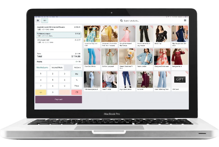 Interface caisse Odoo