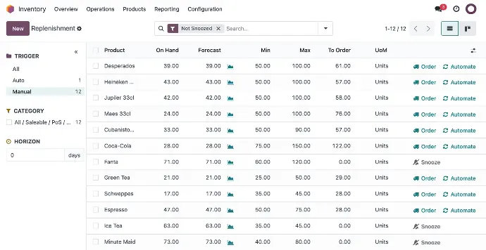 Réapprovisionnez vos stocks sans erreurs